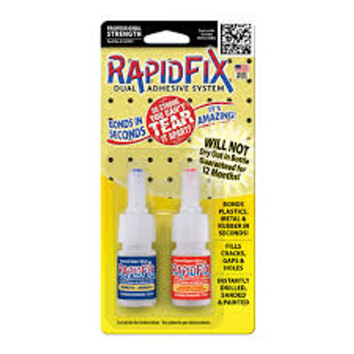 Rapid Fix 6121707 Dual Adhesive High Strength White