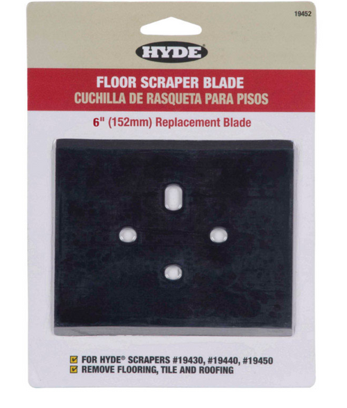 6" Replacement Hammer Scrapper Blade