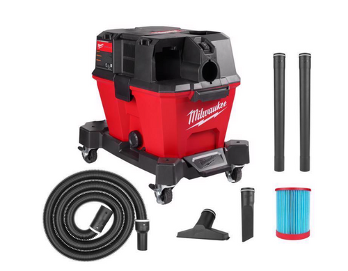 Milwaukee M18 FUEL 0910-20 6 gal Cordless Wet/Dry Vacuum TOOL ONLY 18 V 3.5 HP