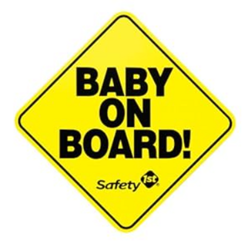 Safety 1st Baby On Board Sign Magnet