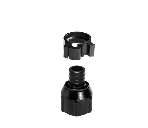 Flair It 30849 Pexlock Swivel Pipe Adapter, 3/4 Inch Fpt, Polysulfone, Black, 100 Psi Pressure