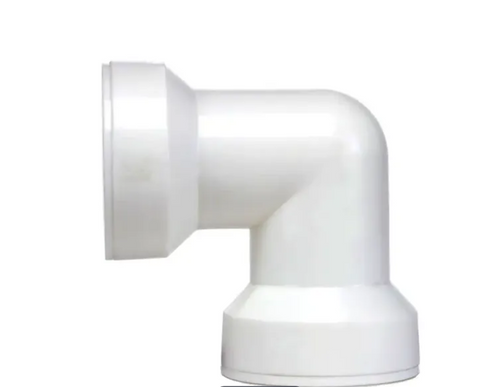 Plumb Pak 47QLK Coupling Elbow, Plastic, White