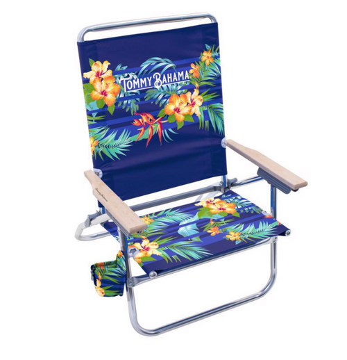 Tommy Bahama 4-Position Assorted Beach Folding Chair