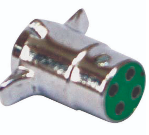 US Hardware RV-496C Trailer Connector, 4-Pole, Metal