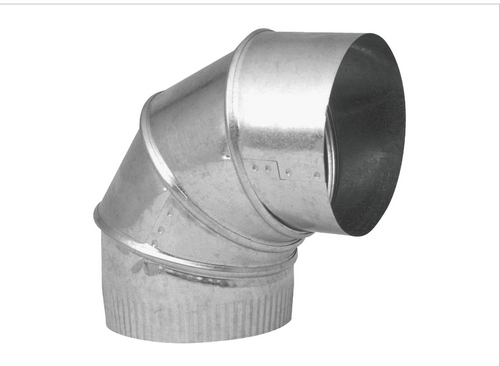 30 Ga. 7 In. Galvanized Adjustable Elbow