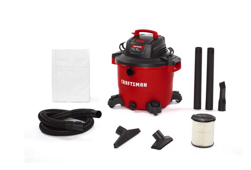 Craftsman 16 gal Corded Wet/Dry Vacuum 12 amps 120 V 6.5 HP