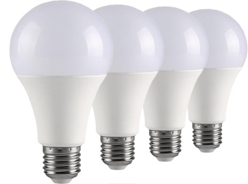 TOBUSA 3 Way Light Bulbs – 50/100/150 Watt Equivalent LED Bulbs, 4-Pack, 3000K Warm White, E26 Medium Base, Energy-Saving A19 Bulbs for Reading Lamps