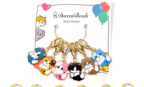 DoreenBeads Stitch Markers for Crocheting and Knitting,