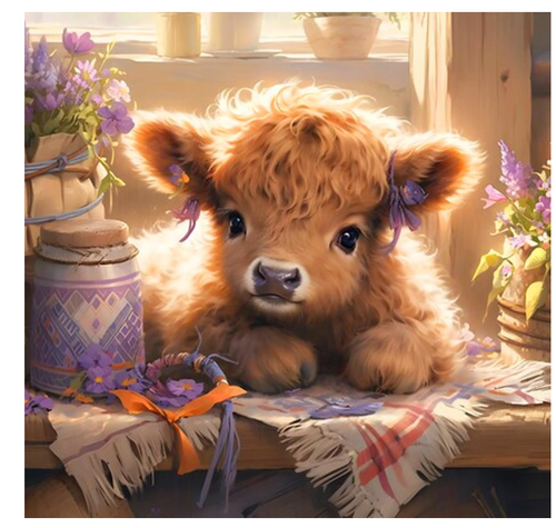 Cow Diamond Art Kits Cow Diamond Art Kits
