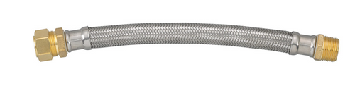 Ace 7/8 in. Compression X 3/4 in. D MIP 18 in. Braided Stainless Steel Water Heater Supply Line