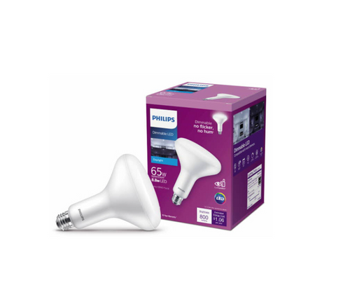 Philips BR40 E26 (Medium) LED Floodlight Bulb Daylight 65 Watt Equivalence