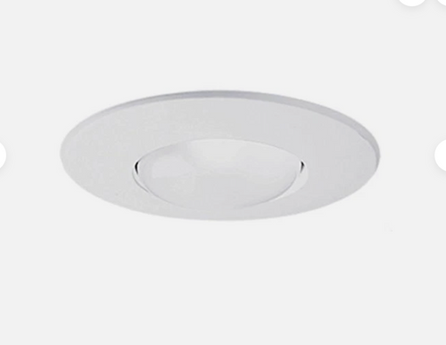 Cooper Lighting APERT705 6-inch White Open Trim Recessed Light Fixture – Gloss Finish, BR30/PAR30 Compatible