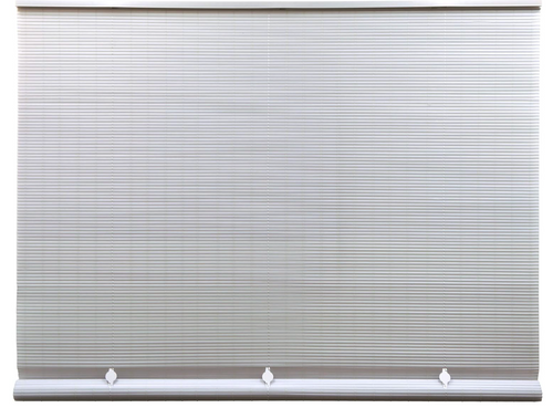 Radiance Cordless Outdoor PVC Shade – 72″ W × 72″ L Waterproof Roll-Up Blind, Light-Filtering & Privacy, White