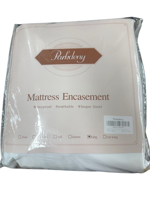 PARKDENY King Waterproof Zippered Mattress Encasement 2‑Pack – Bed Bug Proof, Hypoallergenic, Breathable Full 360° Protection Cover