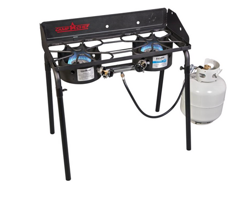 Camp Chef 2-Burner Propane Camping Stove 60,000 BTU Outdoor Cooker