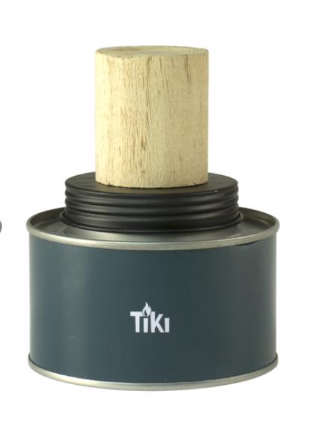 TIKI Blue Aluminum 3.5 in. Tabletop Torch