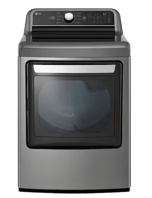 7.3 Cu. Ft. Vented Smart Electric Dryer in Graphite Steel with EasyLoad Door and Sensor Dry Technology