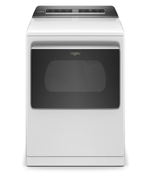 Whirlpool Smart Capable 7.4-cu ft Vented Electric Dryer with Steam Cycle ( White )