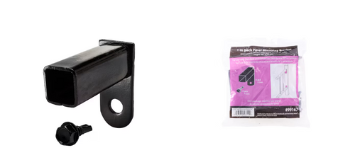 Merchants Metals 1-in x 1-in Black Decorative Metal For Multiple Fence Types 4 -Pack