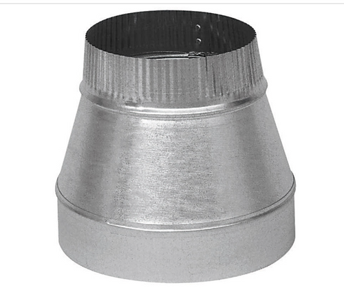 Imperial - GV1748 - 5 in. D X 3 in. D Galvanized Steel Furnace Pipe Reducer