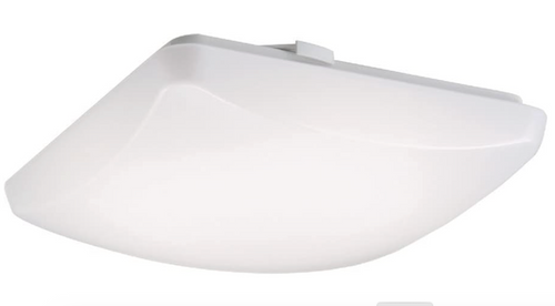 Metalux 9" LED Square Flush Mount Ceiling Light, 3CCT Selectable 3000K/4000K/5000K, 890 Lumens, 11.3W Dimmable White Ceiling Fixture, UL Listed