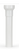 42-8QLK Push Fit 8-in. Bathroom Extension Tube, White