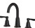 allen + roth Townley Oil Rubbed Bronze Bathroom Sink Faucet