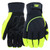 Cat® CAT012224 Hi-Vis Work Gloves – Green, X-Large, Synthetic Palm Gloves w/Touchscreen Fingertips, Adjustable Strap, Padded Palm