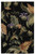 Nourison Home Area Rugs Tropics TS05 Black 8'x11' Rug