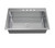 The Theo Dual-mount 33-in x 22-in Stainless Steel Single Bowl 4-Hole Kitchen Sink