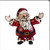 Handcrafted Recycled Medium St. Nick Set ― 30″ Garden Santa Decoration for Christmas Wonderland
