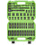 3/8" Drive Impact Socket Set, 52 Piece Standard SAE (5/16-3/4 inch) and Metric (8-22mm) Shallow & Deep Sockets
