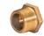 JMF Company 1-1/2 in. Male 1-1/4 in. D Female Red Brass Bushing