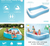 Intex Inflatable Swim Center Family Pool for 2-3 Kids, Backyard Splash Pool for Children 6+ Years Old, 198-Gallons