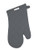 "MU Kitchen Stainless Cotton Oven Mitt - 100% Cotton Herringbone Quilted with Terry Lining - Machine Washable, Heat Resistant (Hanging Loop Included)