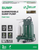 Zoeller 1/3 HP 2880 GPH Cast Iron Submersible Sump Pump with Vertical Float Switch – 9 ft³ Capacity (Box Damaged)