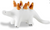 Dinosaur Ring Holder For Jewelry Ring Holder Cute White Ceramic Ring Stand - Adorable Jewelry Display Stand For Rings