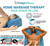 Alto Peak Collectives PRONTAGON Face Down Pillow – Memory Foam Prone Pillow for BBL & Eye Surgery Recovery, Vitrectomy, Retinal Surgery, Massage & Stomach Sleeping