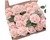 Floroom Artificial Flowers 25pcs Real Looking Blush Foam Fake Roses with Stems for DIY Wedding Bouquets Bridal Shower Centerpieces Party Decorations