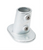 STEEL-TEK 1-1/4 in. Socket Galvanized Steel Flange – Angle Flange for 1.66 in. O.D. Pipe, Industrial Strength Pipe Fitting