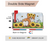 Sunflower Corgi Dog Mailbox Cover – 21" x 18" Magnetic Waterproof Mailbox Wrap for Spring & Summer, Standard Size Decorative Post Box Decor