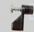 Barton Kramer 5/16" Plastic Swivel Clip – Black Nylon, Knife Edge Frame Compatible, 1/4" × 7/8" × 1/16"