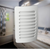 Westek Automatic Plug-in Louver LED Coverlite – White Plastic, Dusk-to-Dawn Sensor, Energy-Efficient