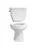 Cato Berlin ADA-Compliant 1.28 GPF White Elongated Complete Toilet – High-Efficiency 2-Piece, 17″ Rim, Floor-Mount, Hardware Included
