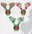 Uncle Bob’s Christmas Bell Antler Headband – Ugly Holiday Reindeer Antlers with Bells