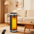 Indoor Space Heater with Thermostat, 12-hour Timer, 60° Swing, Equipped with Remote Control, Easy Operation, Suitable for Bedrooms, Living Rooms, The Perfect Choice for Families, Gift