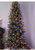 GE 7.5-ft Aspen fir Pre-lit Slim Artificial Christmas Tree with Multicolor LED Lights