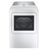 LG 7.3 cu ft Vented Electric Dryer – Alpine White, EasyLoad™ 2‑Way Door, AI Sensor Dry, ThinQ® Smart Pairing