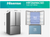Hisense PureFlat Standard-Depth 26.6-cu ft 3 -Door 36-in Wide French Door Refrigerator