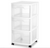 Sterilite 5.4 cu ft Clear/White Drawer Organizer